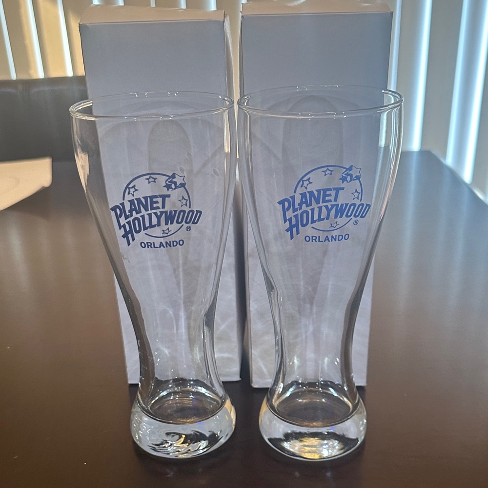 Planet Hollywood Orlando Glass Set - Clear